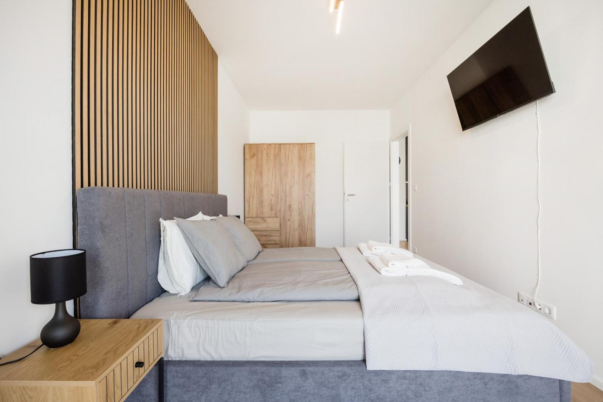 Appartamento Sleek With Balcony And Parking Budapest